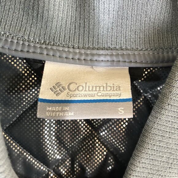Columbia Omni-Heat Gray Quilted Sportswear Jacket Size S - Picture 3 of 15